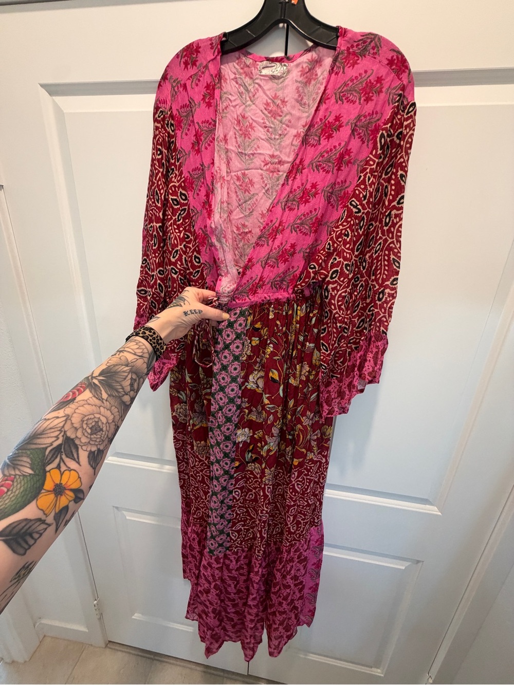 NWOT- FREE PEOPLE Bombay Kimono - Picture 6 of 8